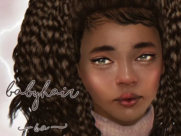 Mimilky Babyhair N6a - The Sims 3 Custom Content