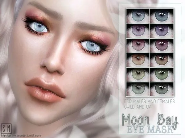 [ Moon Bay ] Eye Mask - The Sims 4 Custom Content