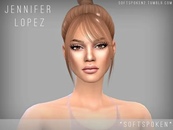 Jennifer Lopez - The Sims 4 Custom Content