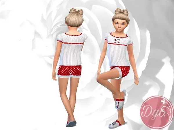 Betty Boop pajamas - The Sims 4 Custom Content