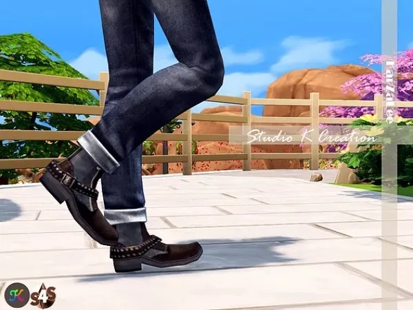 Short boots N1 - The Sims 4 Custom Content