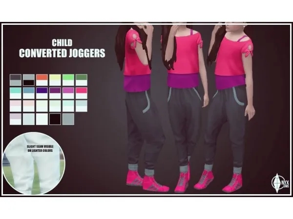 GT Joggers Conversion - The Sims 4 Custom Content