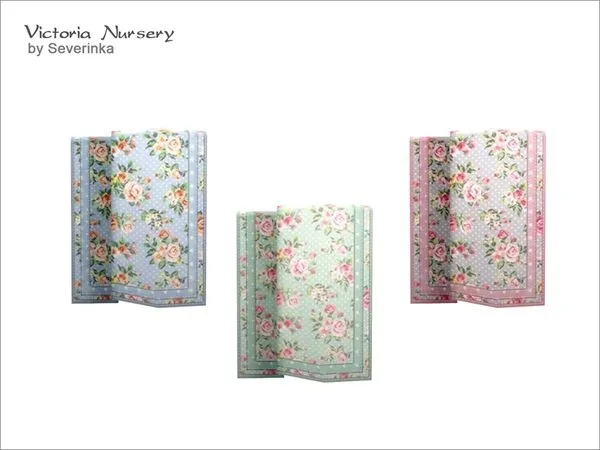 [VictoriaNursery] Blanket for Baby Crib - The Sims 4 Custom Content