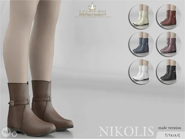 Madlen Nikolis Boots - The Sims 4 Custom Content