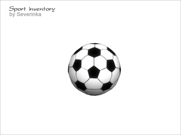 Soccer ball - The Sims 4 Custom Content