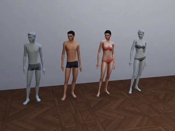 Mannequin realistic - The Sims 4 Custom Content