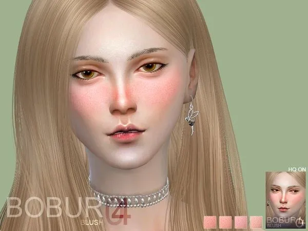 Bobur Blush 04 - The Sims 4 Custom Content