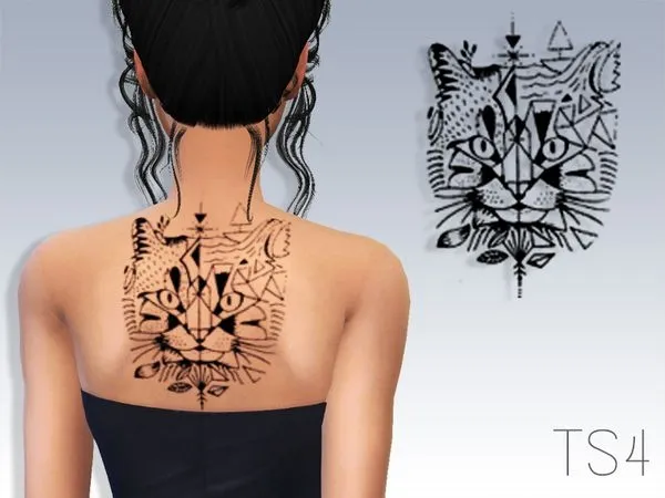Mix GrafitySims Times Tatoo - The Sims 4 Custom Content
