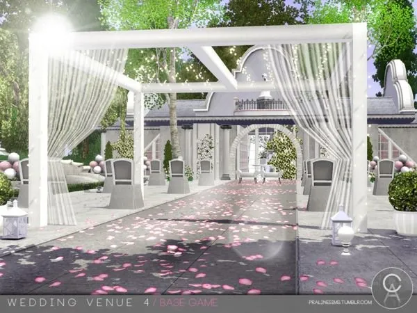 Wedding Venue 4 - The Sims 3 Custom Content