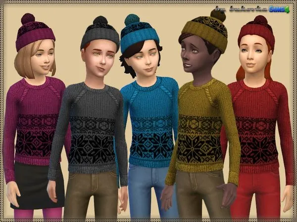Set Snowflake - The Sims 4 Custom Content