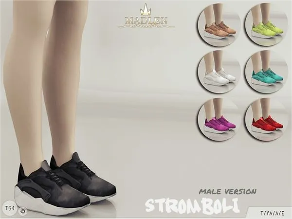Madlen Stromboli Shoes - The Sims 4 Custom Content