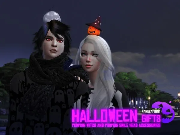 manueaPinny Pumpkin witch - The Sims 4 Custom Content