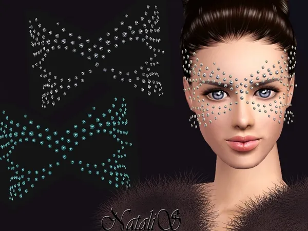 NataliS Rhinestone crystal - The Sims 3 Custom Content