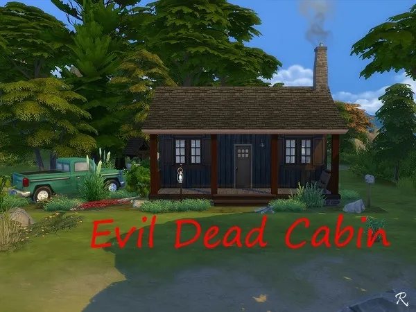 Maxis Match Evil Dead Cabin - The Sims 4 Custom Content