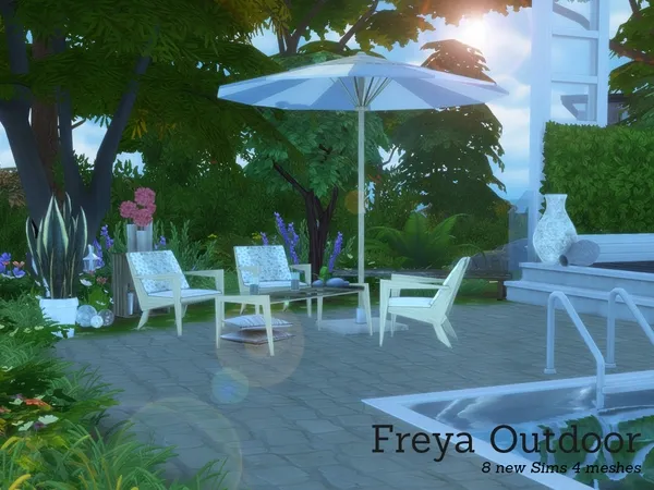 Freya Outdoor - The Sims 4 Custom Content