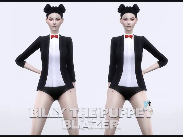 Blazer Billy O Puppet - The Sims 4 Custom Content