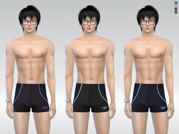 Maxis Match Sporty Speedo - The Sims 4 Custom Content