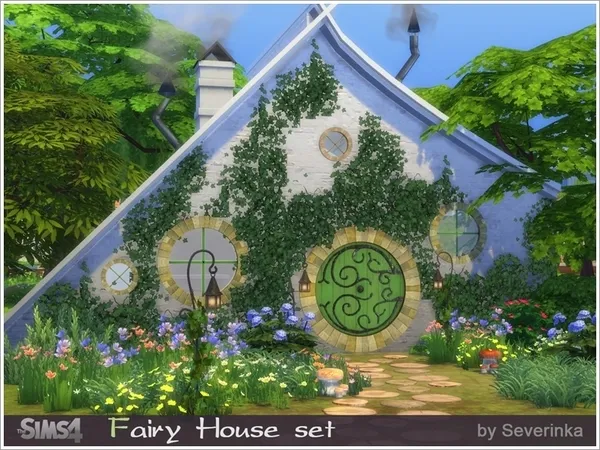 Conjunto para Casa de Fada - The Sims 4 Custom Content