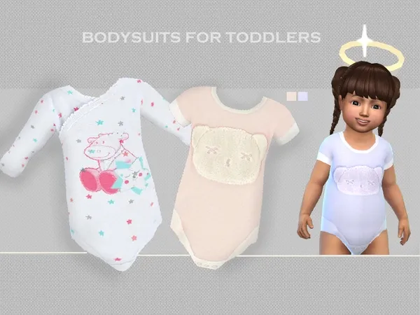 Alpha Bodysuits for toddlers - The Sims 4 Custom Content