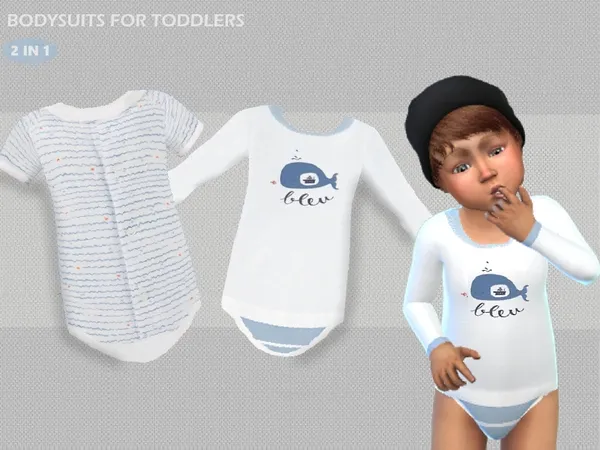 Alpha Bodysuits for boys - The Sims 4 Custom Content
