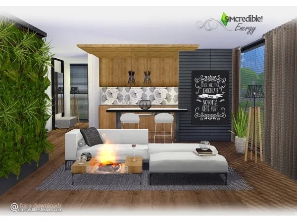 Alpha Energy by SIMcredible - The Sims 4 Custom Content