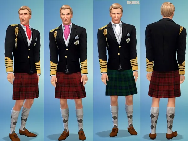 Alpha Bruxel Formal Party Jacket - The Sims 4 Custom Content