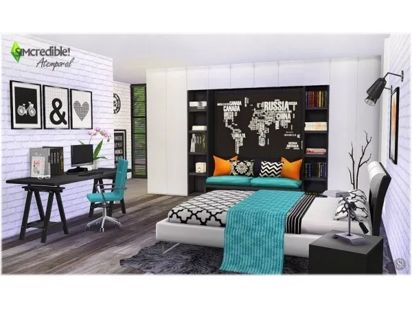 Alpha Atemporal by SIMcredible - The Sims 4 Custom Content