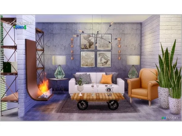 Alpha Fusion by SIMcredible - The Sims 4 Custom Content