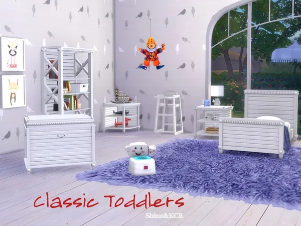 Alpha Classic Toddler - The Sims 4 Custom Content