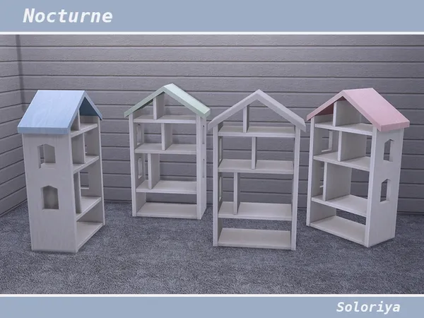 Nocturne Dollhouse Storage - The Sims 4 Custom Content