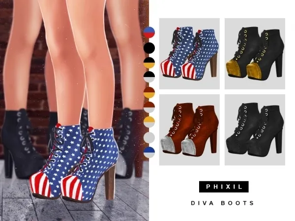 Phixil - Diva Boots (S4)