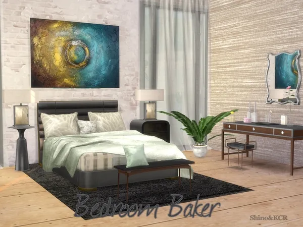 Alpha Bedroom Baker by thesimsresource - The Sims 4 Custom Content
