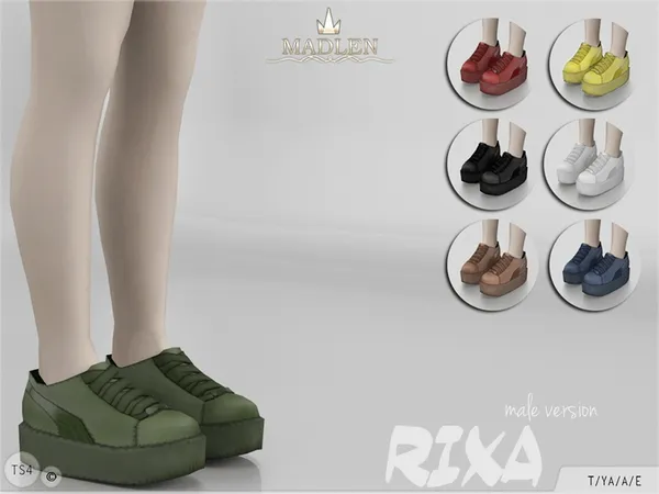 Alpha Madlen Rixa Shoes - The Sims 4 Custom Content