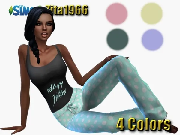 Alpha Pajama Party - The Sims 4 Custom Content
