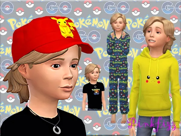 Alpha Pinkfizz Pokemon Collection - The Sims 4 Custom Content
