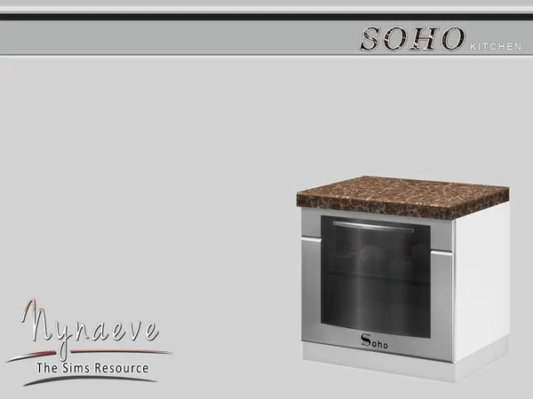 Soho Dishwasher - The Sims 4 Custom Content