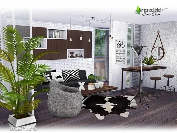 Alpha Come Cozy by thesimsresource - The Sims 4 Custom Content