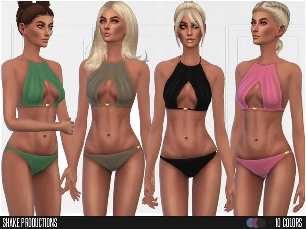 Alpha Shake Productions 69 Swimwear - The Sims 4 Custom Content