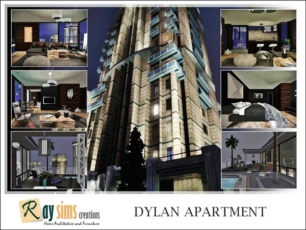 Dylan's Apartment - The Sims 3 Custom Content