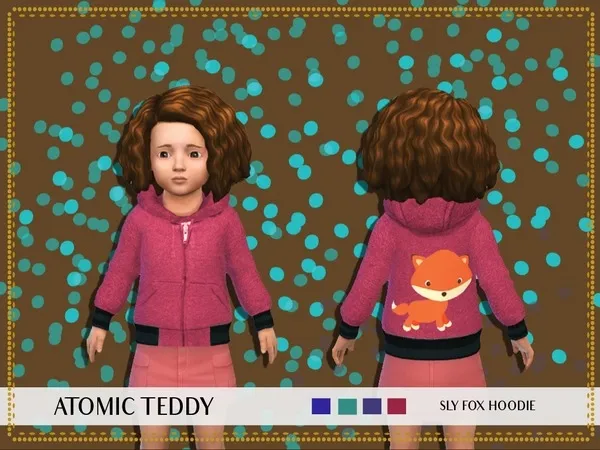 Sly Fox Hoodie - The Sims 4 Custom Content
