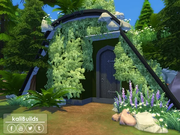 Maxis Match Underground Military Research Base - The Sims 4 Custom Content
