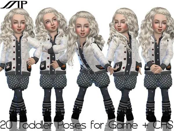 Alpha MartyP ToddlerSet N1 - The Sims 4 Custom Content