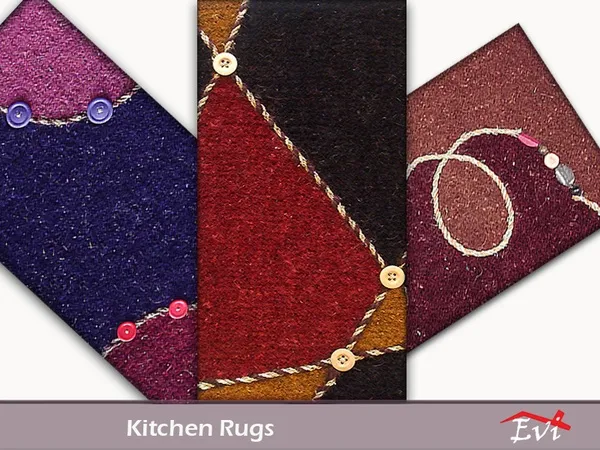 Alpha Kitchen and door mats - The Sims 4 Custom Content