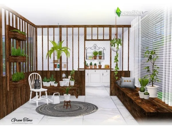 Alpha Green Time - The Sims 4 Custom Content