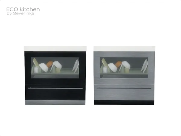 [ECO kitchen] dishwasher - The Sims 4 Custom Content