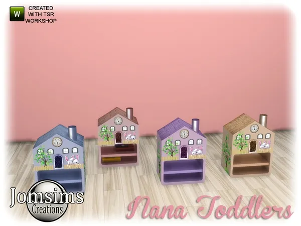 nana toddlers small house deco - The Sims 4 Custom Content