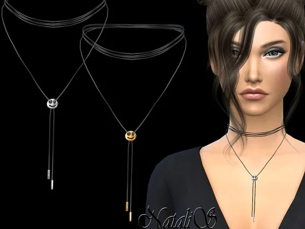 Alpha NataliS Emotion choker - The Sims 4 Custom Content