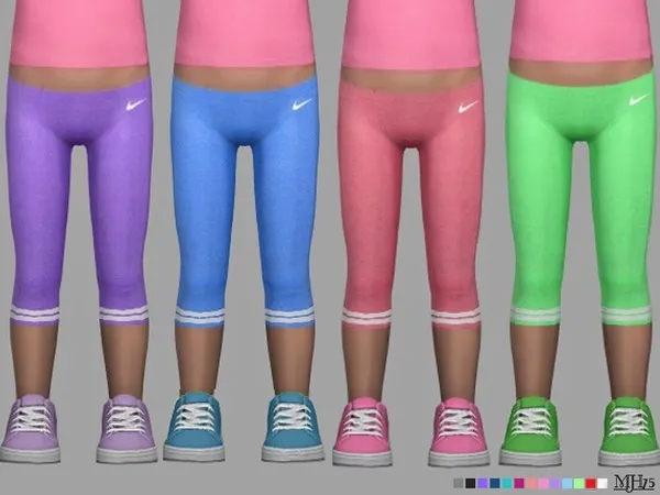 Alpha S4 Sports Pro Toddler Leggings - The Sims 4 Custom Content