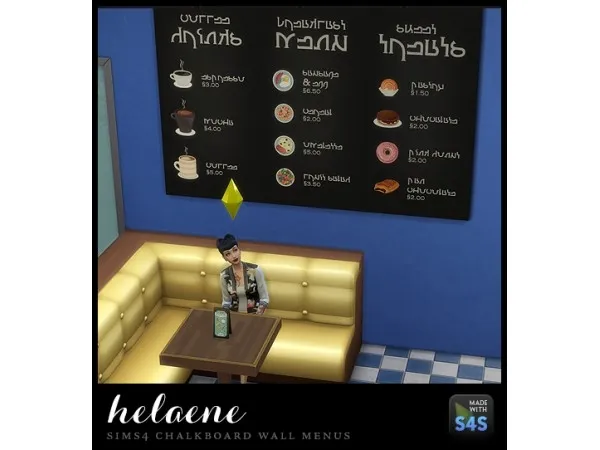 Alpha Wall Menus - The Sims 4 Custom Content