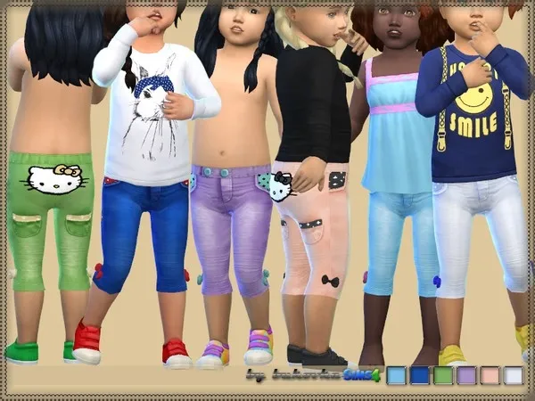 Alpha Pants Kitty - The Sims 4 Custom Content